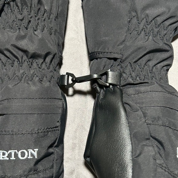 Burton Mini Mitt Ski Snowboard Gloves Black Kids Size 2T - Picture 8 of 9